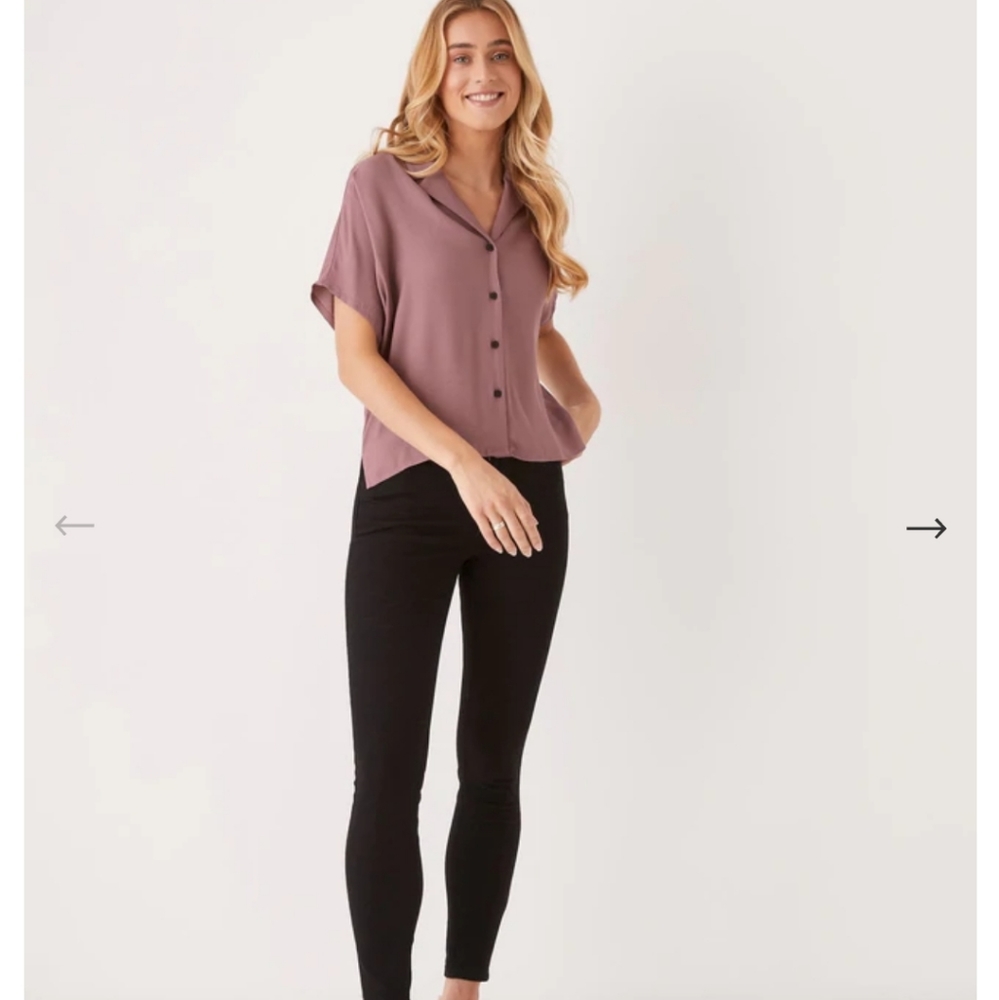 OAK+FORT high rise skinny jeans